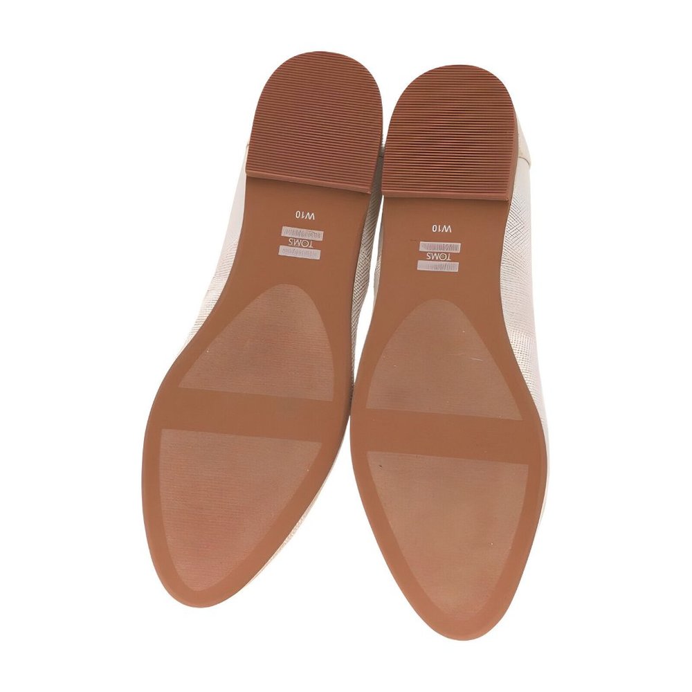 TOMS Womens Jutti Neat Loafer Flat, Natural Melange Woven, Size 10 Wide - Picture 3 of 7